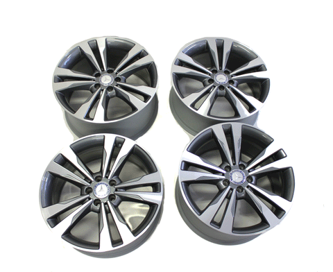19" Wheels Mercedes Benz S400 S550 S600 Staggered OEM 85349 85351 2014-2017