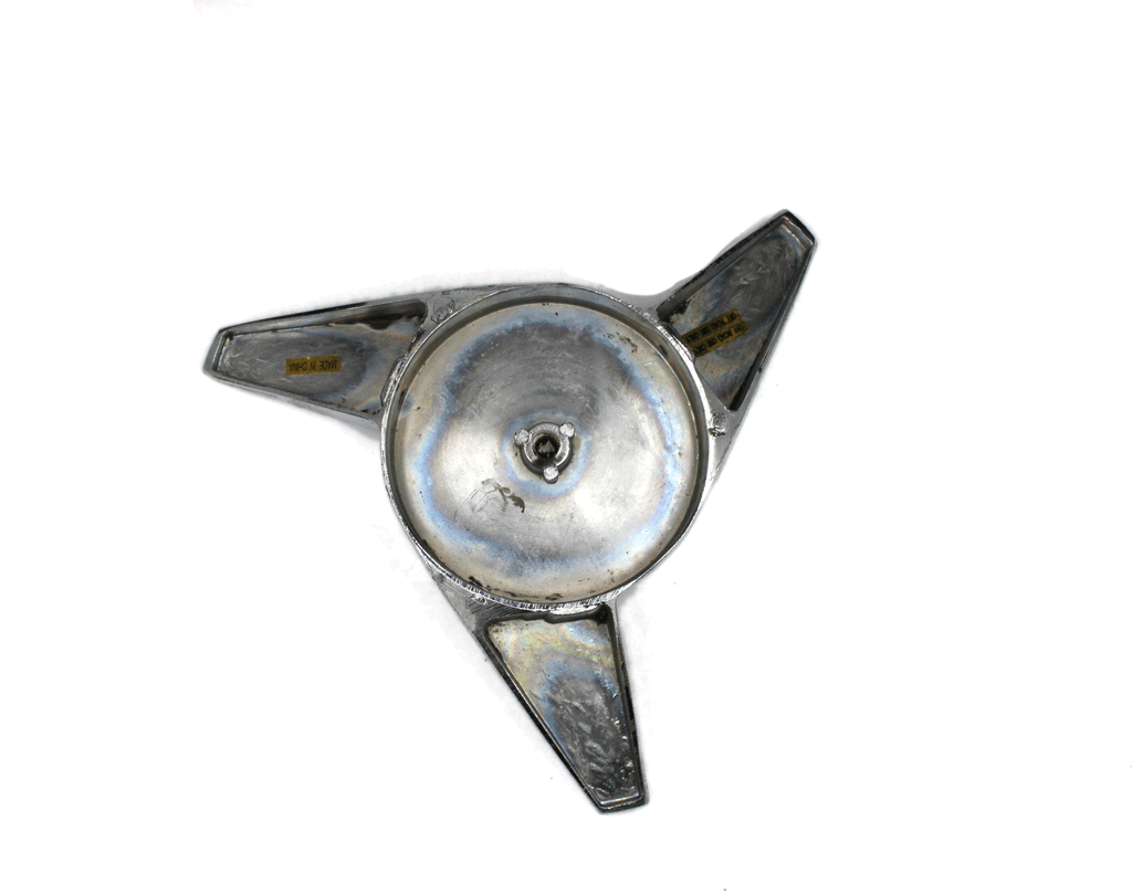 3 BAR CHROME SPINNER WIRE WHEEL CENTER CAP BOLT ON San Fernando Tires