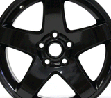Dodge Challenger Magnum 17" Wheels OEM 2358 Gloss Black Set of 4 2008 2009 2010