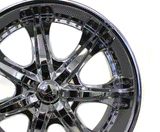 22" inch U2 Wheel U2-35 Chrome Chevy Ford Truck 22x9.5