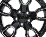 18" Jeep Wrangler Unlimited Altitude Wheel Rim Factory OEM 9198 Black Polished