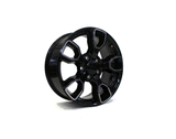18" Jeep Wrangler Unlimited Altitude Wheel Rim Factory OEM 9198 Black Polished