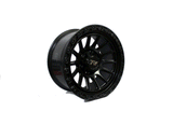 17" TW Wheels Rims T22 Off Road Matte Black 6 lug Trucks Set of 4