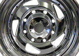 16" AWC Wheel Series 99 Steel Chrome 16.5x9.75 New