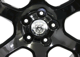 20" Wheels Dodge Ram 1500 2014-2018 Factory OEM 2454 Gloss Black