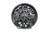 24" OASIS Wheel Cris Style Chrome Spinner 12 Spoke