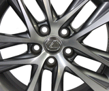 17" Wheel Lexus IS200 IS300 Turbo 2017-2020 Machined Gray OEM 74354