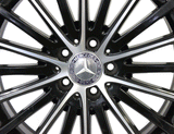 18" Front Wheel Mercedes Benz 2019 2020 2021 Factory OEM 85691 Machined Black