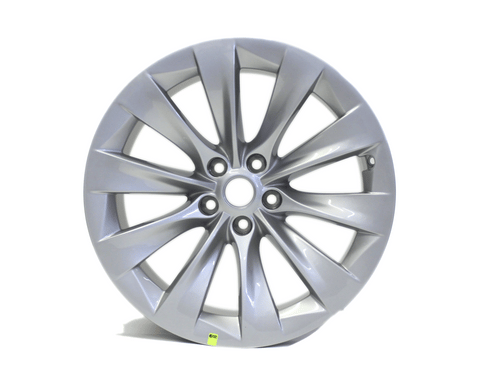 20x10 Rear Tesla Model X Slipstream Silver OEM 2016-2021 Wheel