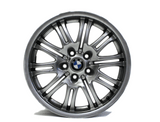 18" Wheel Rear BMW M3 Style 67 Hyper Silver 2001-2006 OEM 59368 Rim