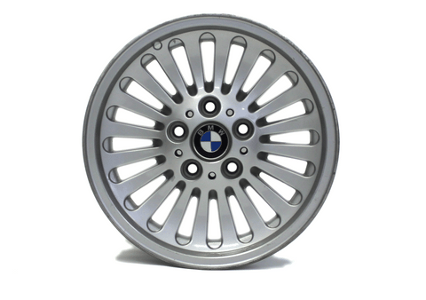 16" Wheel BMW 525i 530i 540i Style 39 Silver OEM 59253 Rim 1997-2003