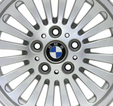 16" Wheel BMW 525i 530i 540i Style 39 Silver OEM 59253 Rim 1997-2003