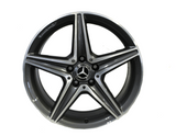 18" Front Mercedes Benz AMG Wheel E-Class E300 E400 E450 Machined Gray OEM 85538