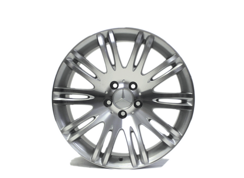 18" Wheel Rear Mercedes Benz E350 E550 E-Class Machine Silver OEM 65433 2007-2009