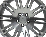18" Wheel Rear Mercedes Benz E350 E550 E-Class Machine Silver OEM 65433 2007-2009