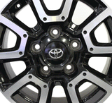 18" Wheel Toyota Tundra 2016-2021 Black Machined Factory OEM 75157