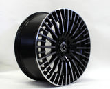 21" Wheel Mercedes Benz EQS 428 EQS 580 Machined Black Factory OEM 65621