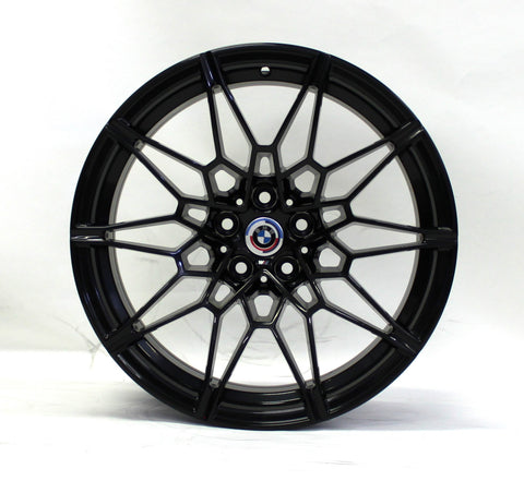 19" Wheel BMW M3 M4 G80 G82 Gloss Black 2021-2024 Factory OEM 86608 826M
