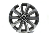 17" Wheel Hyundai Sonata 2015-2017 Machined Gray Factory OEM 70877 Rim