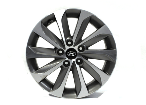 17" Wheel Hyundai Sonata 2015-2017 Machined Gray Factory OEM 70877 Rim