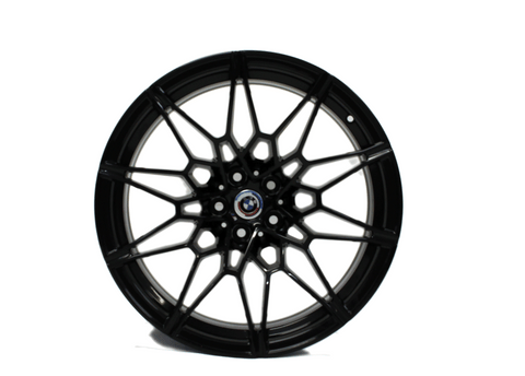 20" Wheel BMW M3 M4 2021-2024 Rear Black Factory OEM 86607
