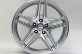 18" Wheel Mercedes Benz AMG E350 E550 E300 E400 Machined Silver OEM 85146