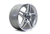 18" Wheel Mercedes Benz AMG E350 E550 E300 E400 Machined Silver OEM 85146