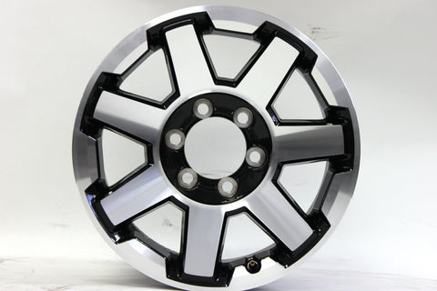 17" Wheel Toyota Tacoma 4Runner 2018-2023 Machined Black Factory OEM 75154