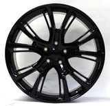 22" Wheel Topline V1171 Gloss Black compatible SRT Durango Cherokee 22x10 Rim