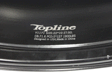 22" Wheel Topline V1171 Gloss Black compatible SRT Durango Cherokee 22x10 Rim