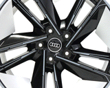 21" Front Wheel Audi E-Tron GT 2022 2023 2024 Factory OEM Black Silver 4J3601025