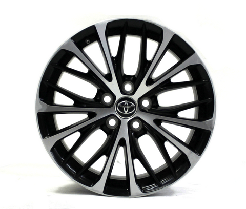 18" Wheel Toyota Camry SE Hybrid 2018 2019 2020 Black Machined Factory OEM 75221