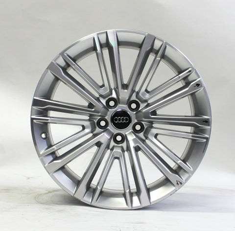 19" Wheel Audi A4 2017-2019 Silver Factory OEM 59003 Rim 8W0601025BE