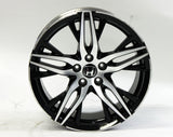 19" Wheel Honda Accord 2021 2022 Black Machined Factory OEM 96982 Rim