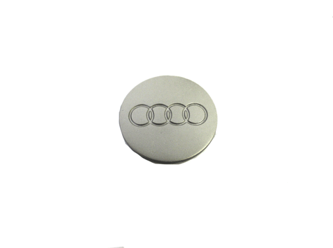 AUDI WHEEL OEM CENTER CAP 893601170 SILVER USED