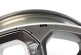 20" Wheel Dodge Ram 1500 2021-2023 Gray Chrome Inserts Factory OEM 2677