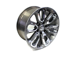 20" Wheel Dodge Ram 1500 2021-2023 Gray Chrome Inserts Factory OEM 2677