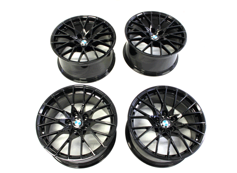 19" Wheels BMW M2 2019 2020 2021 Style 788M Black Factory OEM 86446 86445