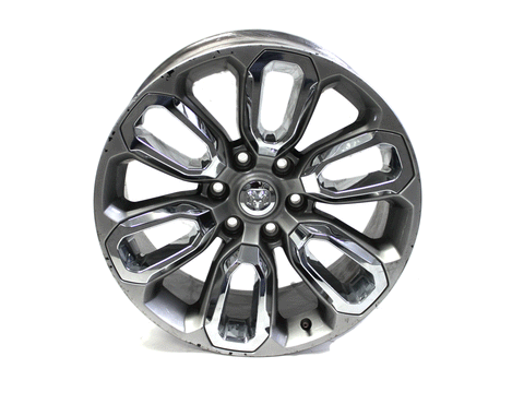20" Wheel Dodge Ram 1500 2021-2023 Gray Chrome Inserts Factory OEM 2677