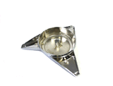 LA WIRE CENTER CAPS BOLT ON 3 BAR FLUTED SPINNERS NEW