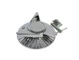 LA WIRE CENTER CAPS BOLT ON 3 BAR FLUTED SPINNERS NEW
