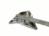 LA WIRE CENTER CAPS BOLT ON 3 BAR FLUTED SPINNERS NEW