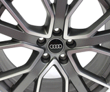 19" Wheel Audi A4 S4 2019-2023 Charcoal Machined Factory OEM 59069 Rim