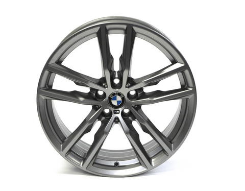 19" Wheel BMW X3 X4 MX3 MX4 2018-2021 Gray Machined Factory OEM 86350 Rim