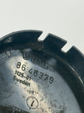 Volvo Wheel Black Silver Plastic OEM Center Cap 8646379 1125-01