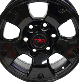 16" Wheels TRD Toyota Tacoma 4Runner 2005-2022 Black Factory OEM 69461 Set 4