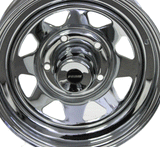 15" Wheel Chrome Ford Suzuki Trailer Prime 485685 Rim 15x6