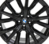 20" Wheel Rear BMW M760i 750i 740i 2021 2022 2023 Factory OEM 71446 Black