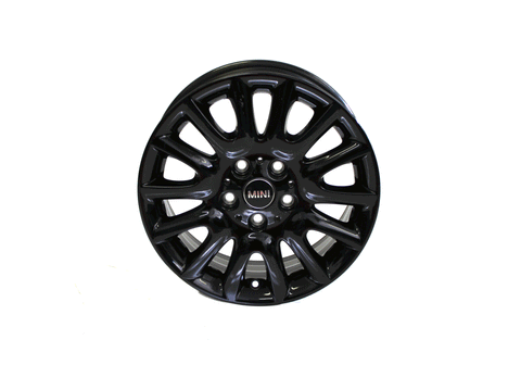 16" Mini Cooper Wheel Rim Factory OEM 86080 Black 2014-2023