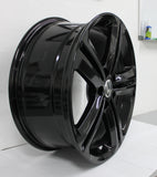18" Wheels Volkswagen VW Jetta Black Factory OEM 69987 Rims 2015-2018 Set of 4